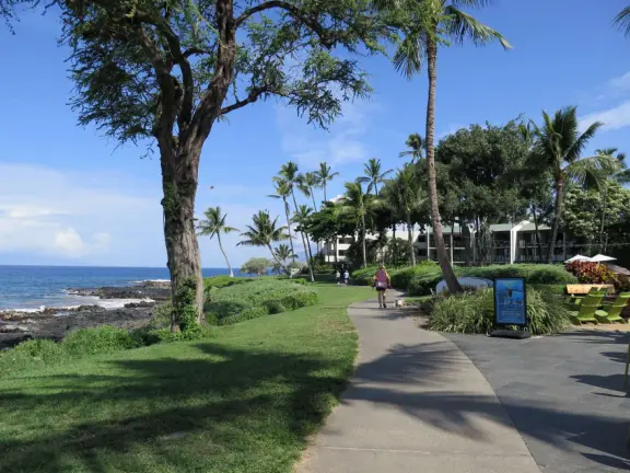 A stunning 1.5 mile path over the sea, sometimes on cliffs, sometimes in front of resorts. The southern section feels like you're in Greece!