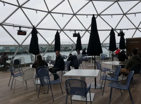 Take a long walk along the harbor, past museums, sparkling highrises, parks, and cafes.