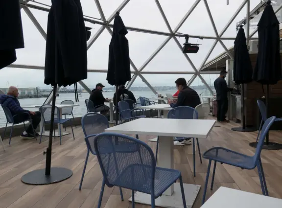 Take a long walk along the harbor, past museums, sparkling highrises, parks, and cafes.