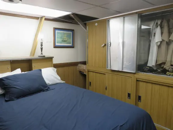 Fascinating museum with lifelike mannequins showing what life was like on a naval aircraft carrier in the second half of the 20th century.