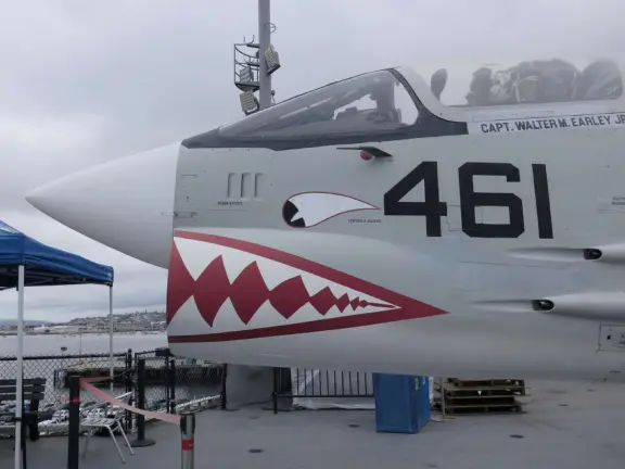 Fascinating museum with lifelike mannequins showing what life was like on a naval aircraft carrier in the second half of the 20th century.