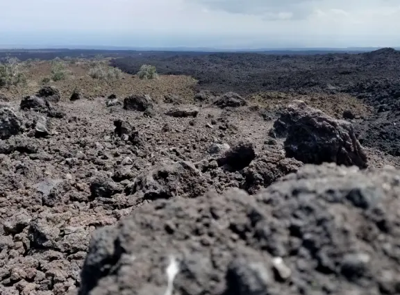 Drive around the south side of the island, seeing the volcano, a black sand beach, a painted church, and a cliff diving spot with bluest water!