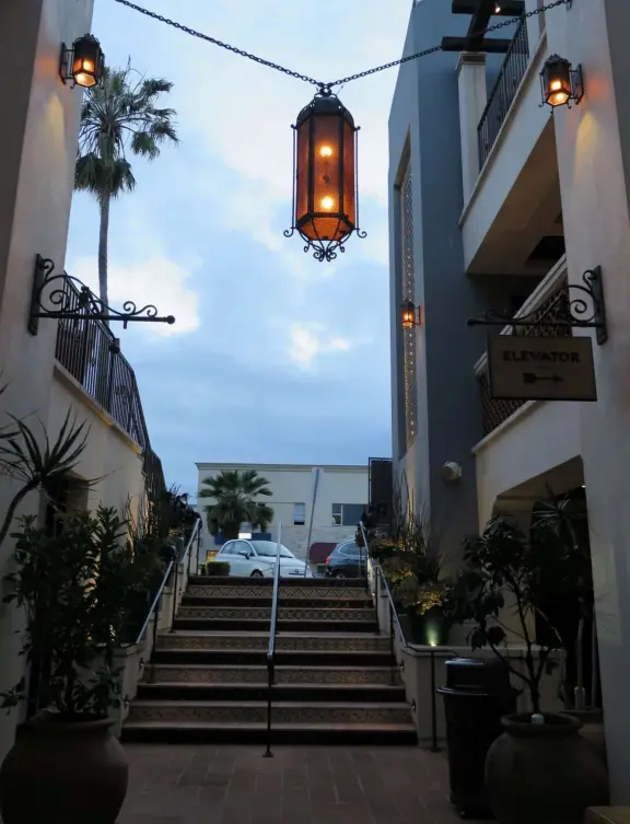 Healthy cafes, sweet Mary Star of the Sea Church, coffee shops, and walk past the amazing cliffs and coves of La Jolla.