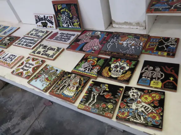 Adorable spot along Highway 1, with creamery food truck, lunch food truck, amazing glassworks store, pottery store, leather store, and peaceful Irish chapel.