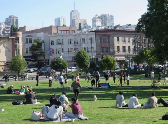 Also known as Little Italy, North Beach is a famous neighborhood of the beat poets, with great Italian sidewalk cafes and jazz bars.