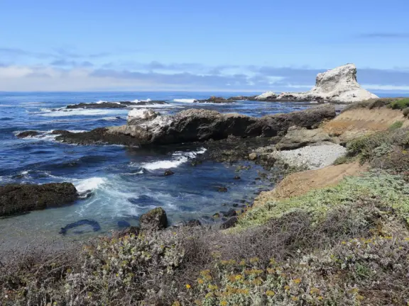 You can't visit the lighthouse and amazing loop trail without an online reservation. You get to walk the loop and buildings by yourself, after a half hour talk by a ranger.