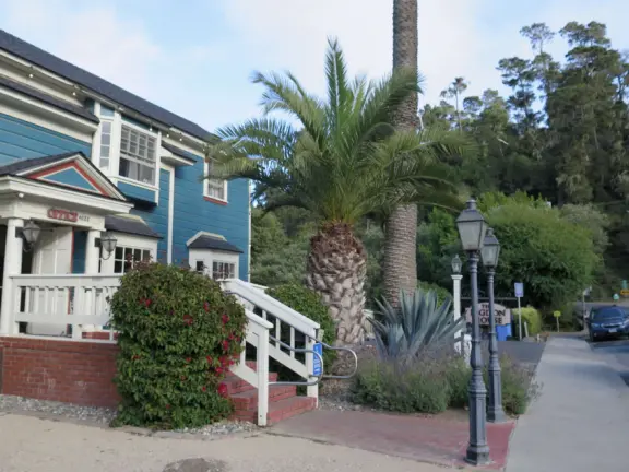 Historic cottages and lush trees of all different shades of green. Come July-October. Check the webcam for weather because it's not nice in thick gloom!