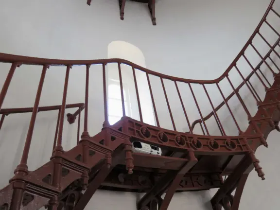 You can't visit the lighthouse and amazing loop trail without an online reservation. You get to walk the loop and buildings by yourself, after a half hour talk by a ranger.