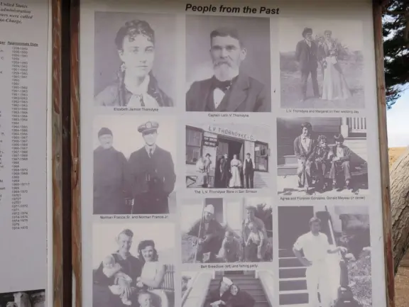 You can't visit the lighthouse and amazing loop trail without an online reservation. You get to walk the loop and buildings by yourself, after a half hour talk by a ranger.