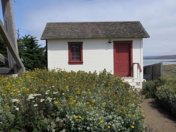 You can't visit the lighthouse and amazing loop trail without an online reservation. You get to walk the loop and buildings by yourself, after a half hour talk by a ranger.