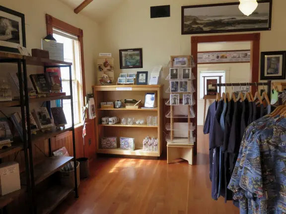 You can't visit the lighthouse and amazing loop trail without an online reservation. You get to walk the loop and buildings by yourself, after a half hour talk by a ranger.