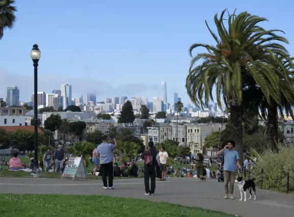 Incredible views of the city! It feels near vertical!