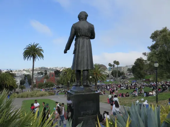 Incredible views of the city! It feels near vertical!