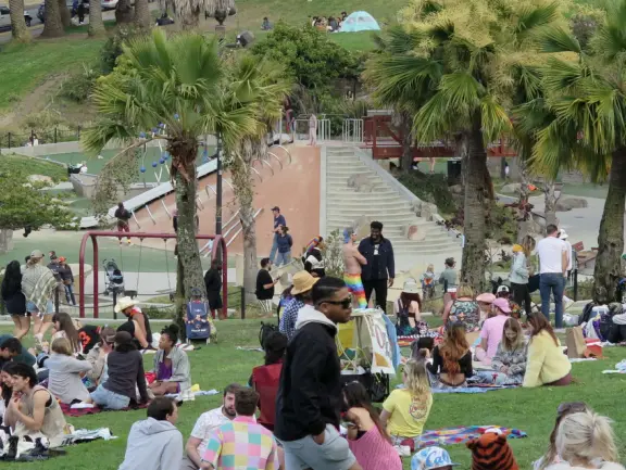 Incredible views of the city! It feels near vertical!