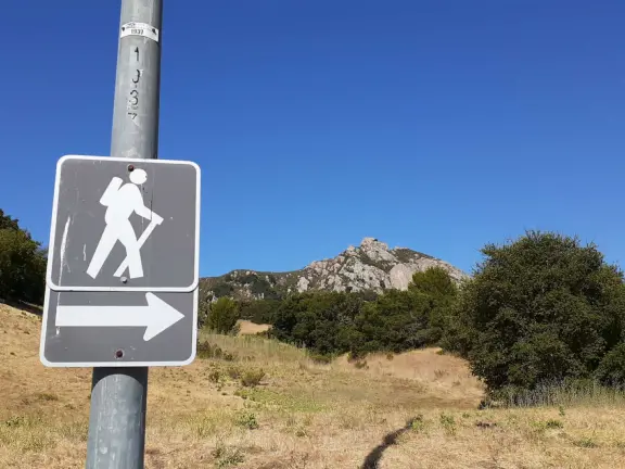 Fairly difficult hike with cute rock formations, great views, and cool breezes.