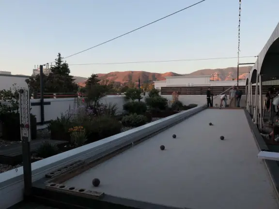 Jeu de Boules, at High Bar. 