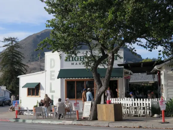 Take a walk past pretty Victorian homes and gardens.