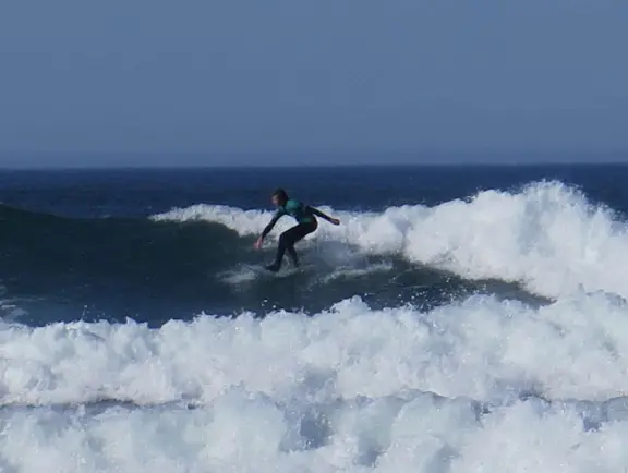 A gorgeous wild beach at the base of Morro Rock.