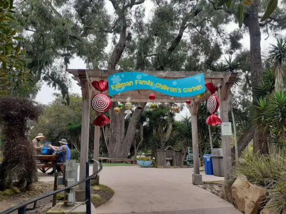 Unusual animals, delightful landscaping, stunning views, train ride through forest, and kids' play hill!