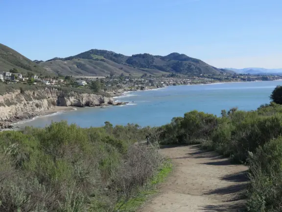 Top-of-the-world view of yellow cliffs, headlands, and magic coves.