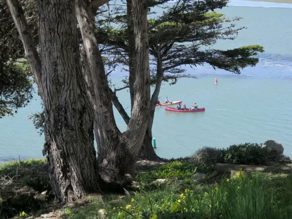 With beautiful views of the bay, and some interesting displays to check out.