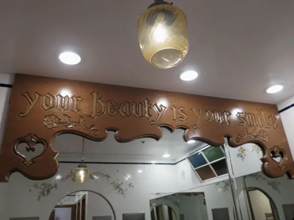 Walk the secret garden, plus admire the ranunculus flowers at the Madonna Inn entrance door in springtime, or swing, line, and ballroom dance on the fancy dance floor to live music most nights!