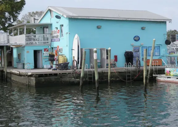Crystal River is an old Florida town with houses on canals full of natural springs that make the water clear. There are some nice restaurants on the waterfront and on Citrus Ave, the main strip.