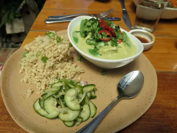 Historic cottages and lush trees of all different shades of green. Come July-October. Check the webcam for weather because it's not nice in thick gloom!