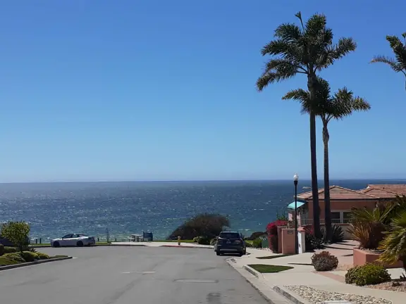 Supremely nice views from many varied vantage points. A clifftop park, beach with tide pools, and start of a long walk.