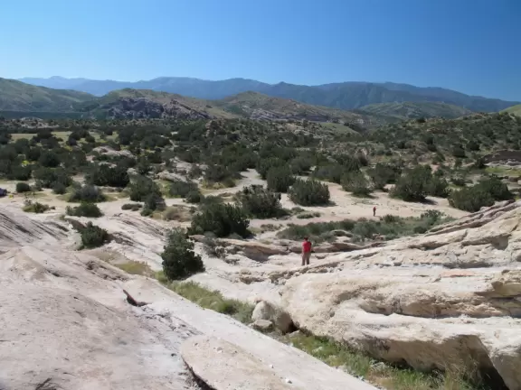 Climbable rock formations that reach high into the sky and awe you with their beauty- fantastic for kids of all ages!