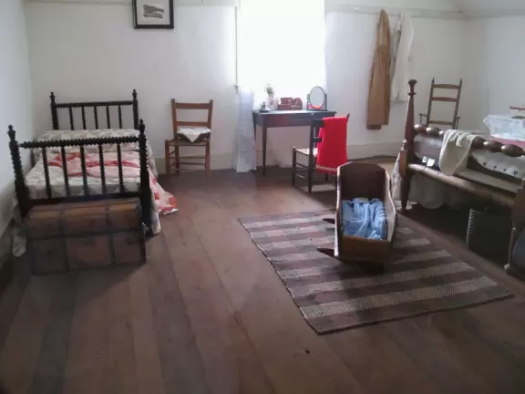 An army outpost of the 1850s in a beautiful mountain pass. Civil war era living history days are the best times to come.