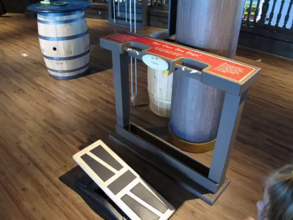 Beautiful museum with two-storey ship where kids can blast cannons, plus pretend grocery store, vet clinic, and auto repair center.