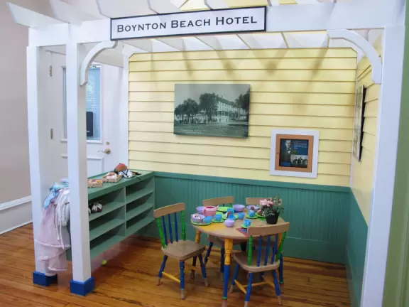 Children's museum with fun dairy exhibit, in a beautiful old schoolhouse with huge windows.