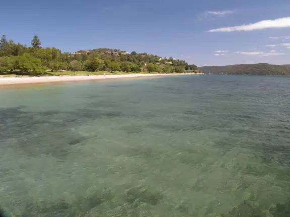 Everything a restaurant should be: surreal views of blue-green water set off by white decor, plus reasonable prices.