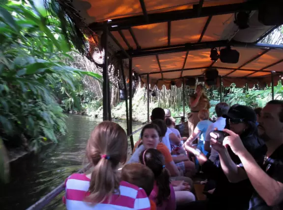 The most crowded theme park, with rides, shows, character visits, parades, and fireworks!