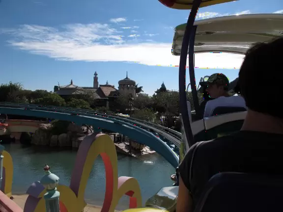 The lands in this theme park are a work of art, and full of atmosphere. Fun rides for kids aged 4 and up.