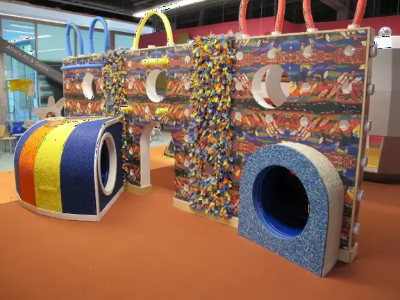 Incredible children's museum with beautiful areas and fascinating interactive exhibits designed by local artists.