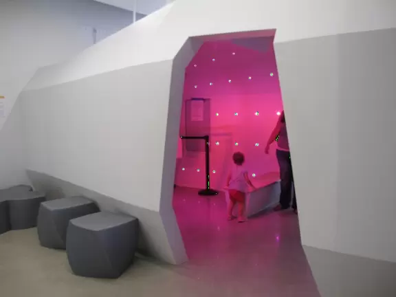 Incredible children's museum with beautiful areas and fascinating interactive exhibits designed by local artists.