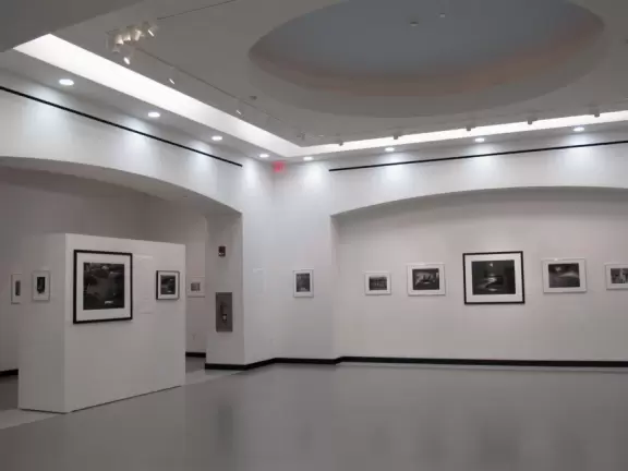 Main strip of West Palm Beach, with colorful and inviting architecture and decorations.