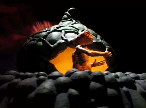 Theme park with fun rides, performers, and wonderful Harry Potter areas.