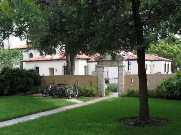 Gorgeous campus with bright European architecture on a lake- go for a walk here or attend a music concert by renowned visitors or exceptional students!