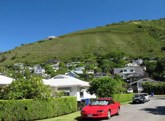 There's a wonderful feel in Manoa town.