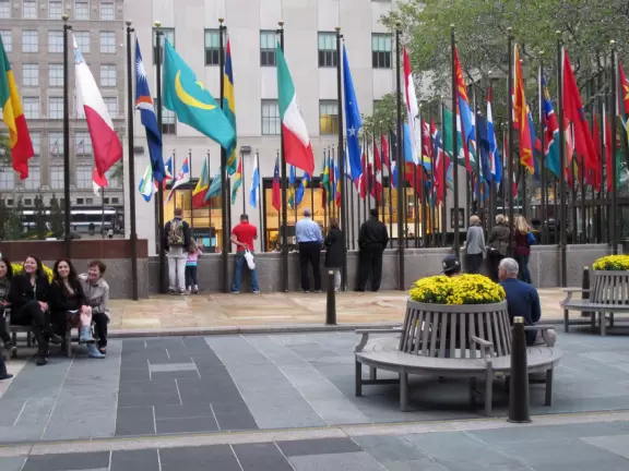 A wonderful experience! Skating in the open air, with gorgeous sights all around you!